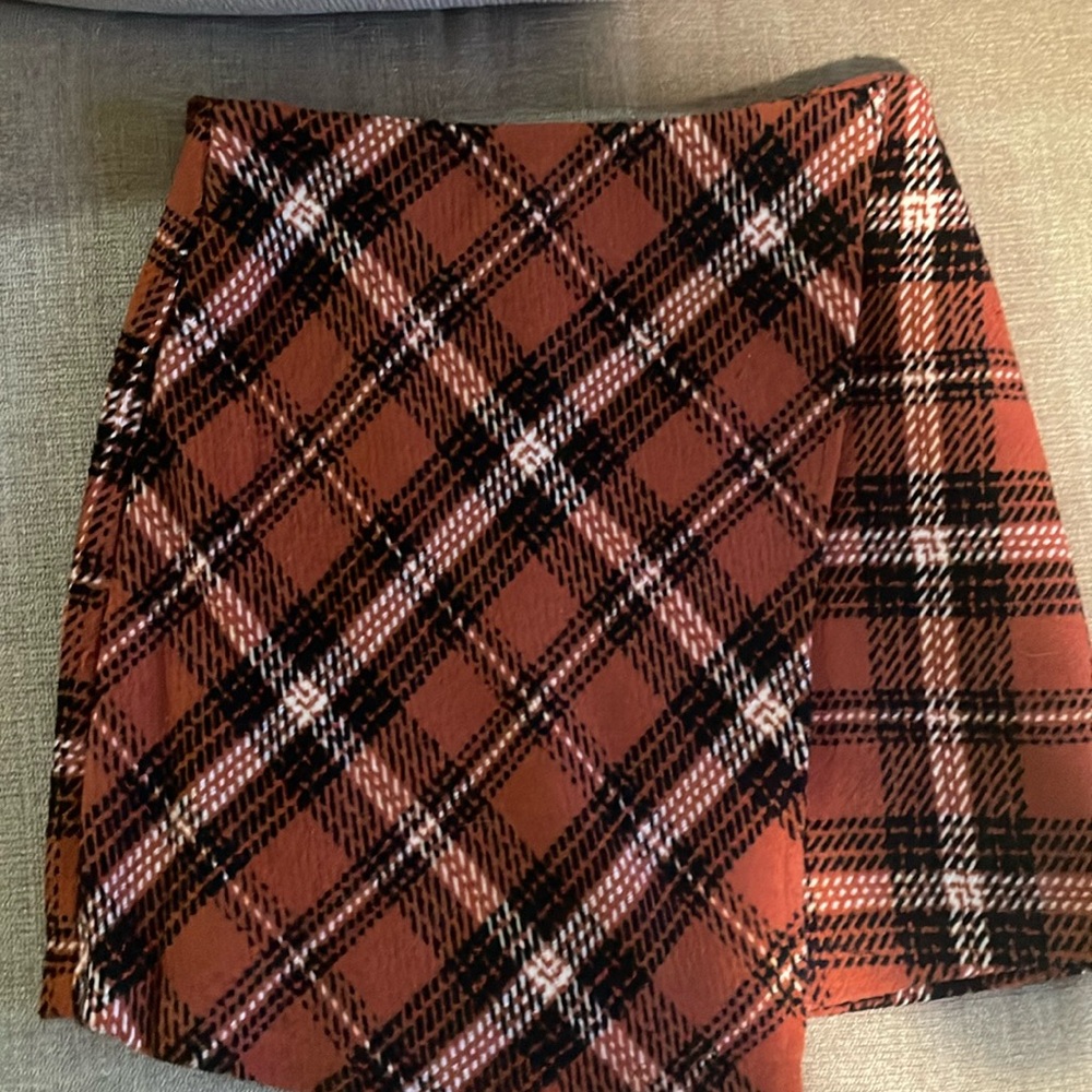 Plaid skirt